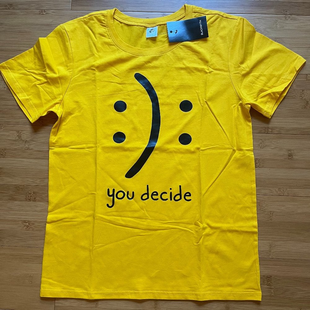 Smiley face shirt - novelty t-shirt